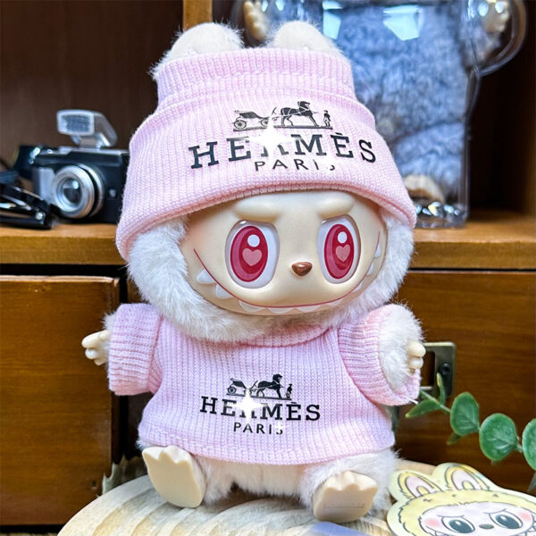 SKU 11 Hermes Pink outfit hat sweater