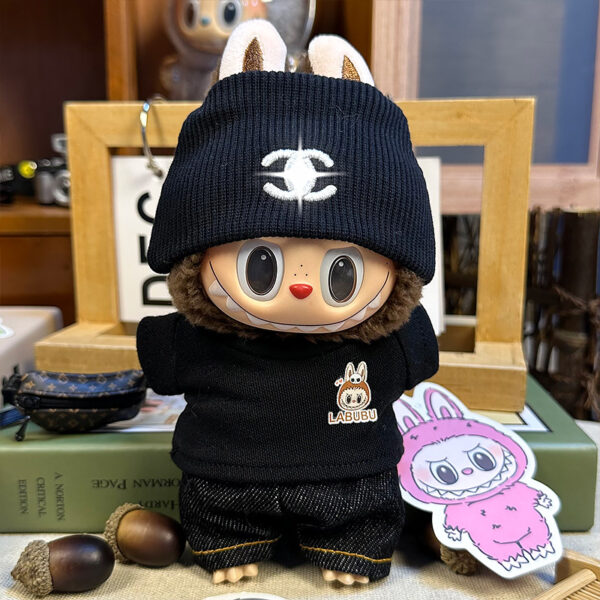 SKU 21 Chanel black suit hat sweater