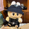 SKU 41 Prada black suit with a fedora hat and suspenders pants