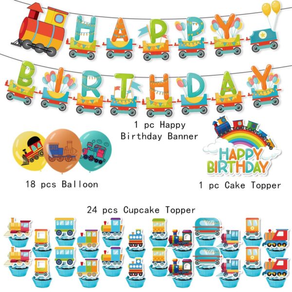 Train Party Decorations