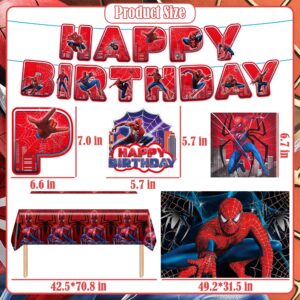 spiderman birthday decorations