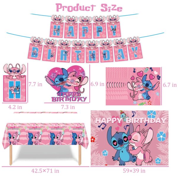Stitch birthday decorations