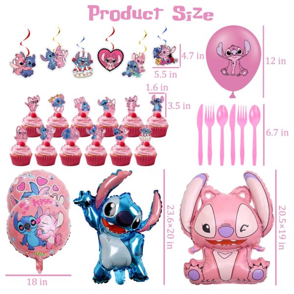 Stitch birthday decorations