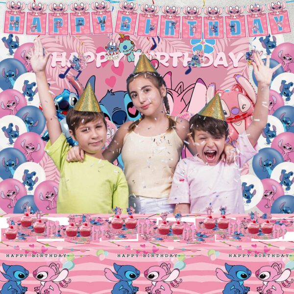 Stitch birthday decorations